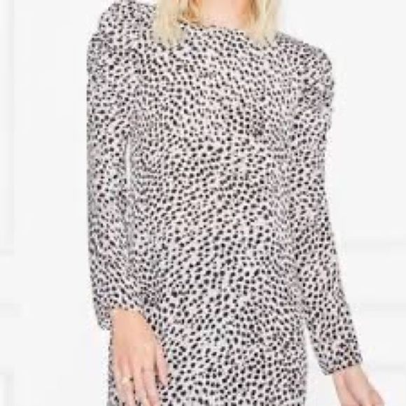 NWOT Anine Bing Revolve Kingston Leopard Print Celebrity Worn mini dress Sz S - Picture 7 of 10